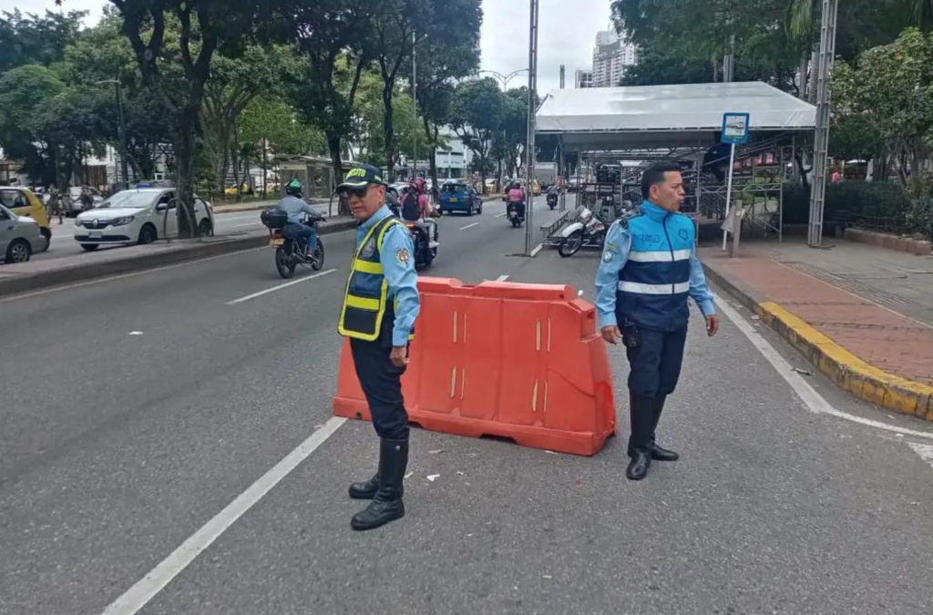 Dirección de Tránsito de Bucaramanga anuncia cierres viales por ensayos y desfile militar del 20 de Julio